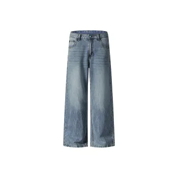 WPOOLL Jeans Men Light Blue