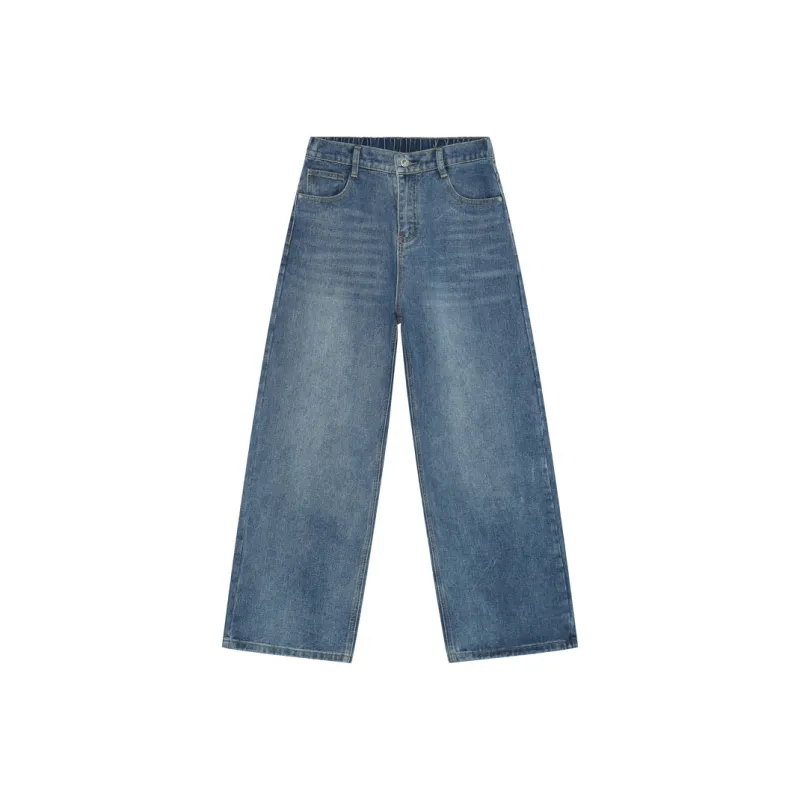 Voguo Relay Elastic Waistband Jeans Men's-9