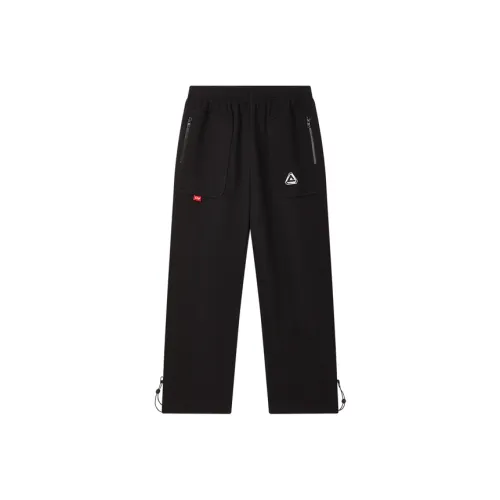 PEAK RIGHT Series Knitted Sweatpants Unisex Black