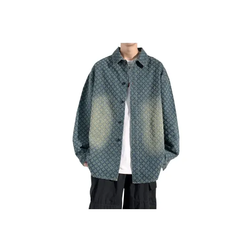 ZWWWZ Jackets & Coats Unisex Blue