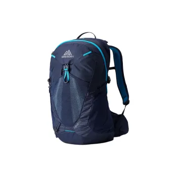 GREGORY Recycled Nylon Outdoor Mountaineering Bag Backpack Women's Wind Snow Blue