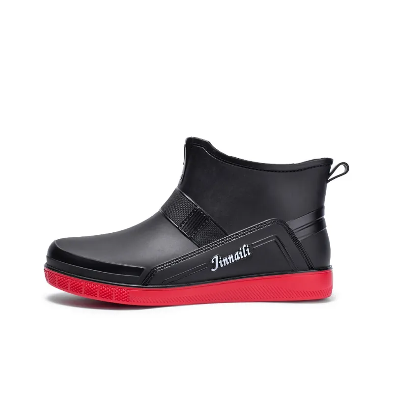 LONGYING Rain Boots Men-5