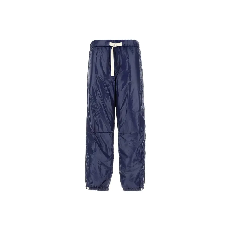 JIL SANDER Elasticated Drawstring Waist Pants-0