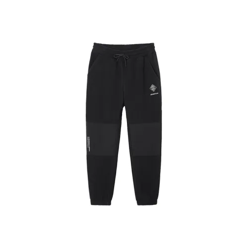 PIONEER CAMP Knitted Sweatpants Unisex Black