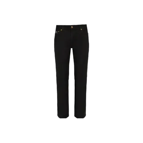 VERSACE JEANS Logo Patch Skinny Jeans