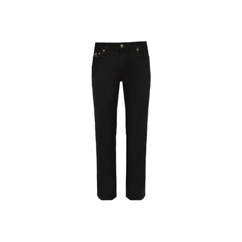 VERSACE JEANS Logo Patch Skinny Jeans-0