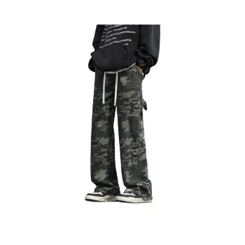 BENGEN Jeans Unisex Camouflage