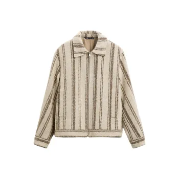 ZARA Jackets Coats Men's Beige Brown