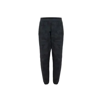 Lululemon Knitted Sweatpants Men Camouflage Black Mixed Color