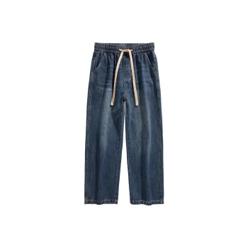 FAIRWHALE Jeans Unisex Navy Blue