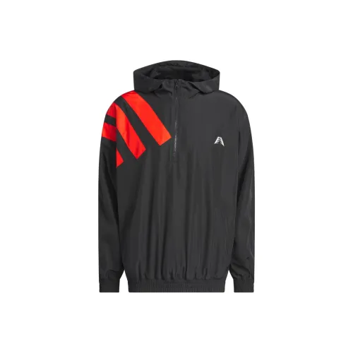 Adidas Free Shipping With AdiClub Anthony Edwards Anorak Pullover