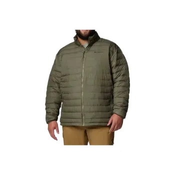 Columbia Powder Lite 2Omni-Heat Omni-Shield Thermarator Jackets Coats Men's Stone Green