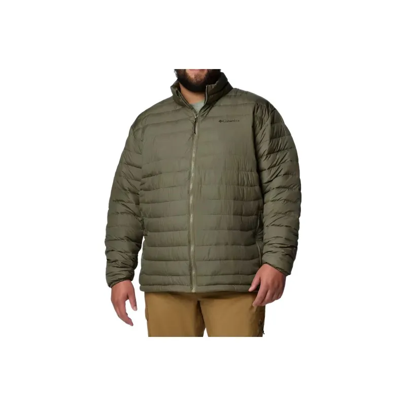 Columbia Powder Lite 2Omni-Heat Omni-Shield Thermarator Jackets Coats Men's Stone Green-0