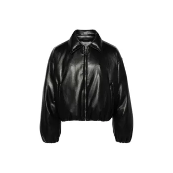 NANUSHKA Asger Cropped Puffer Jacket