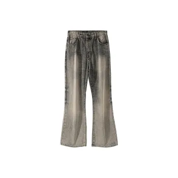 FAVEPOP Jeans Unisex Yellow Mud