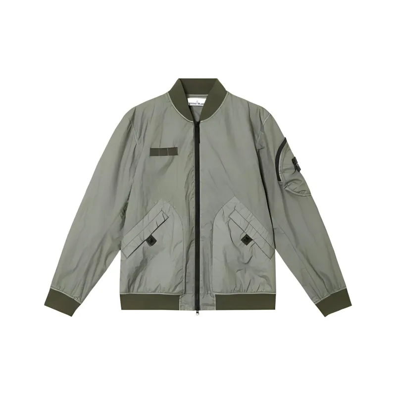 STONE ISLAND Membrana 3L Tc Bomber Jacket-0