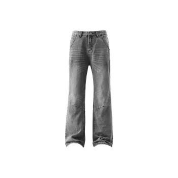 Ice Flying Jeans Unisex Concrete Gray