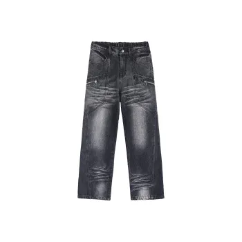 STK SMALL TOWN KID Jeans Unisex Black