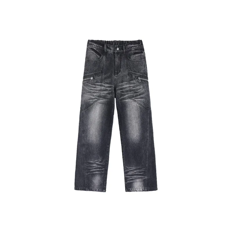 STK SMALL TOWN KID Jeans Unisex Black-0