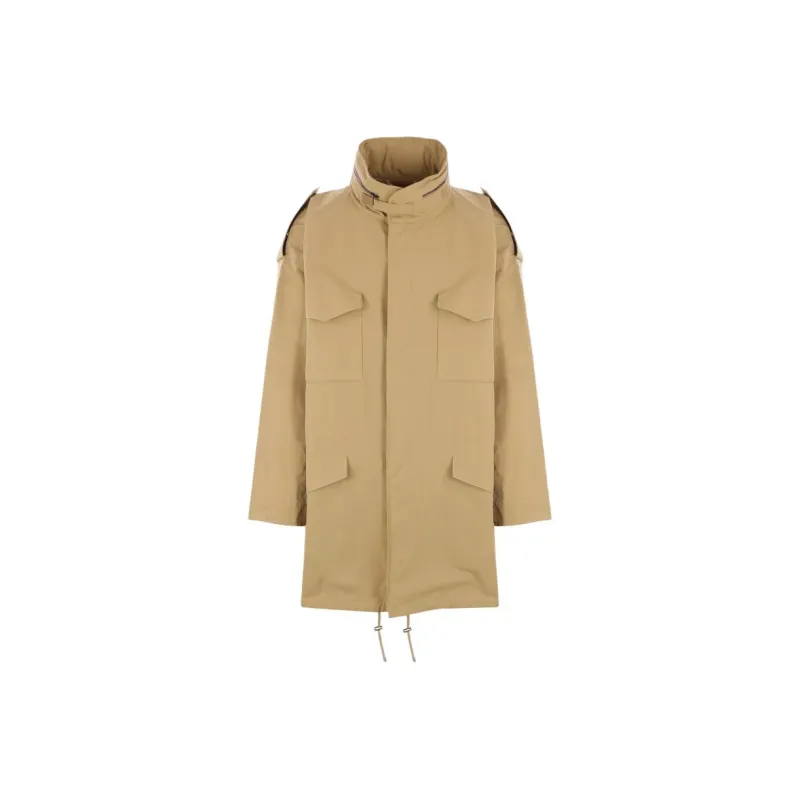 Maison Margiela Zip fastening Oversized Coat-0