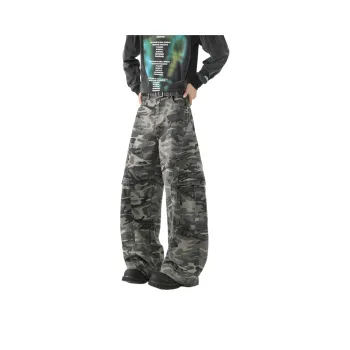 TELENT Jeans Unisex Camouflage