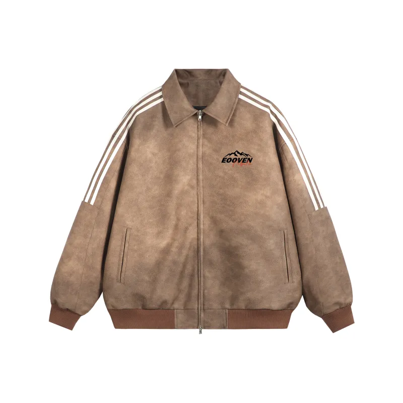 EOOVEN Leather Jackets Unisex-7