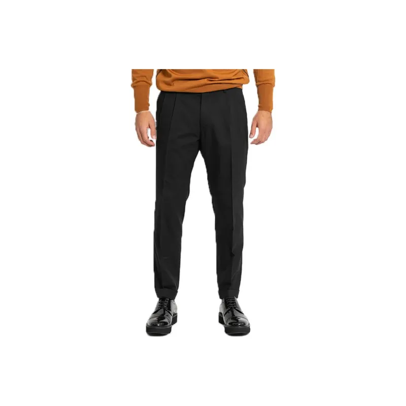 Zzegna Casual Pants Men's Black-0