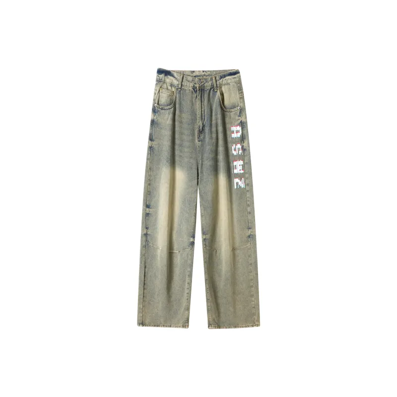 ASWZ Jeans Unisex Yellow Mud-0