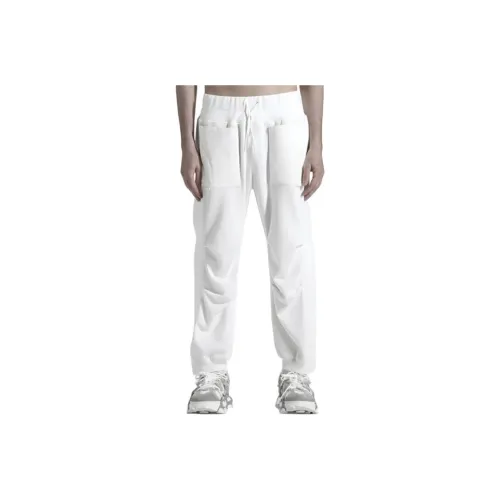 NORVINCY Breathable Elastic Waistband Solid Color Hip Hop Casual Pants Unisex
