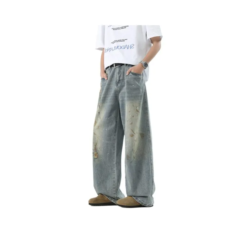 ADOONGA Jeans Unisex Light Blue-0