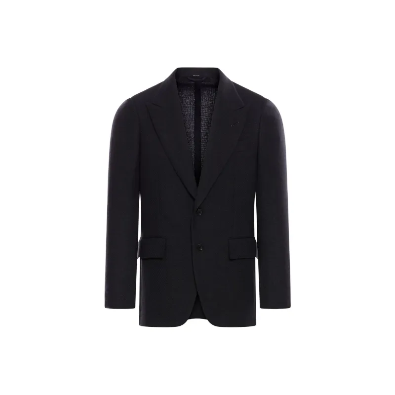 TOM FORD Basket Weave Shelton Cardigan Jacket-0