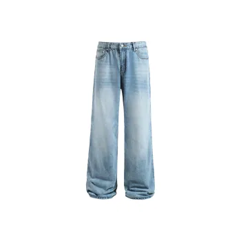 YearnObtainRainbow Jeans Unisex Light Blue