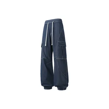 SXSY Jeans Unisex Denim Blue