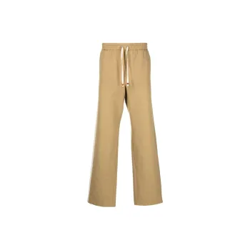 GUCCI Logo print Straight leg Trousers