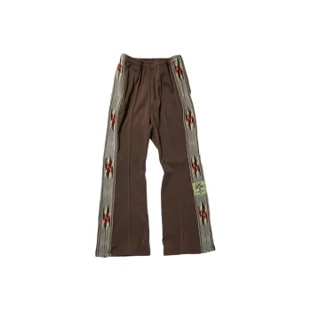 Kapital Knitted Sports Pants Men's Brown