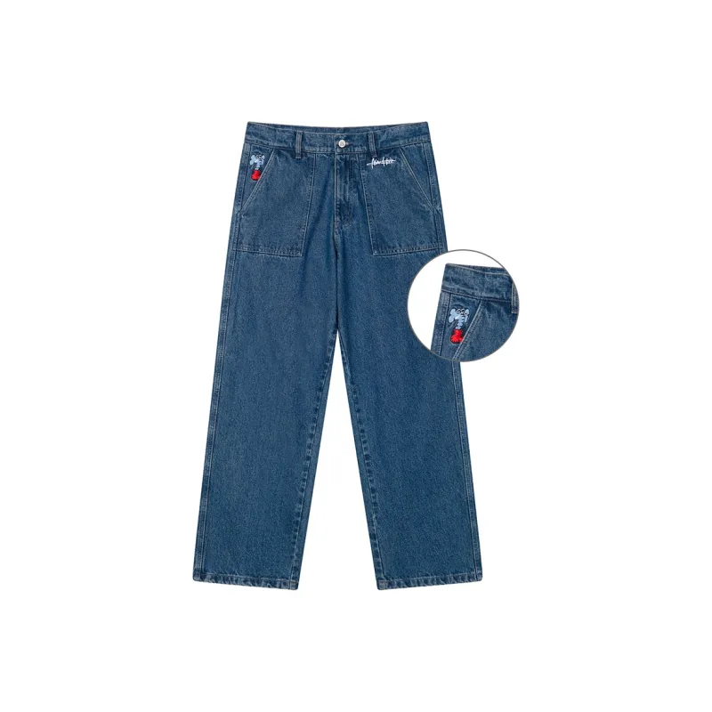 MIND ERROR Jeans Unisex-3