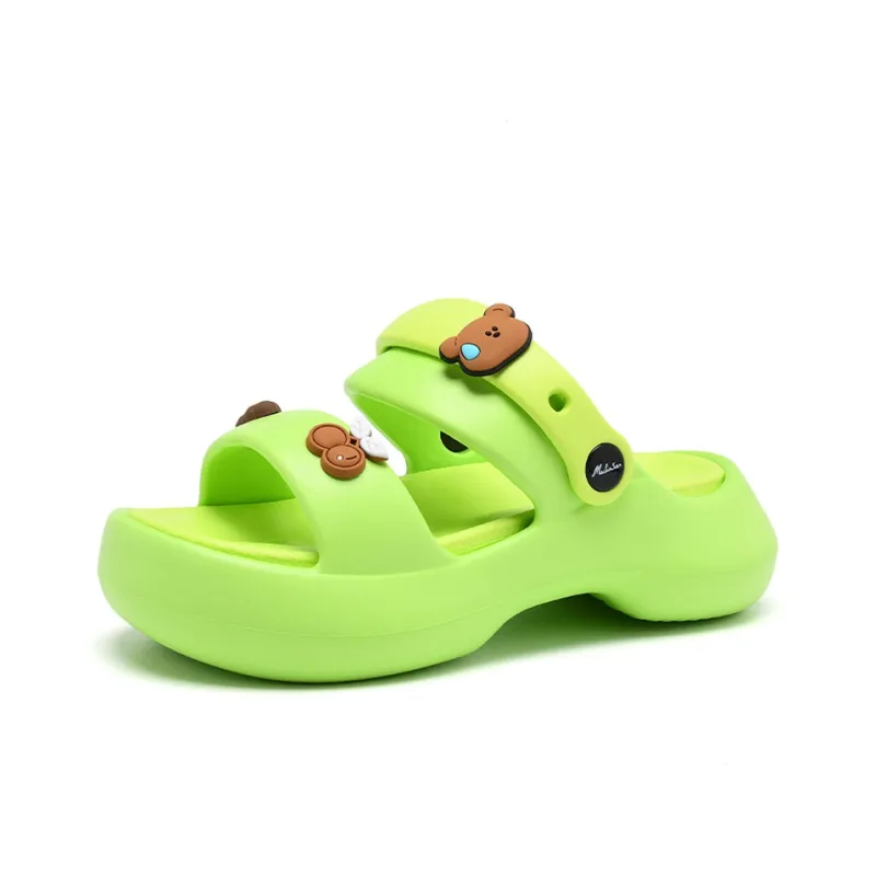 Mulinsen Beach Sandals Women's Green-1