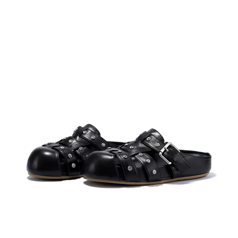 BELLALILY Closed Toe Slippers Women's-7