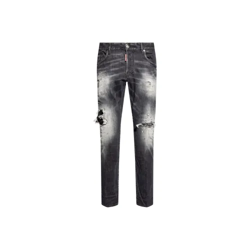 DSQUARED 2 Mid Waisted Skinny Jeans
