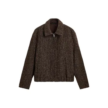 ZARA Jackets Men Brown