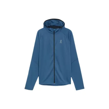 On Climate Zip Hoodie Jacket Men's Denim Blue
