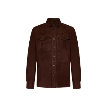 Ralph Lauren Leather Jackets Coats Men's Dark Brown