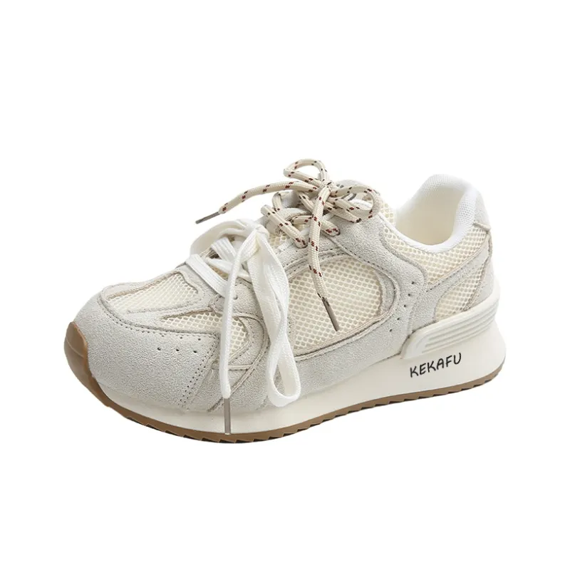 KEKAFU Anti Slip Wear Resistant Low Top Casual Shoes Women's-5