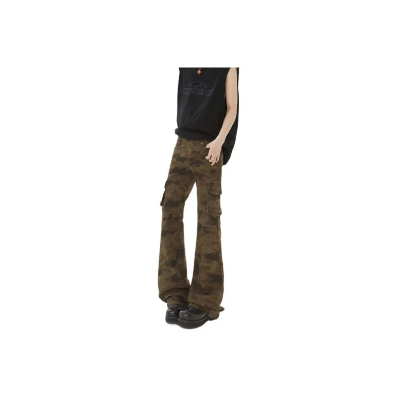 BEAR UNION Jeans Unisex Camouflage Regular Color-4