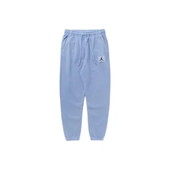 JORDAN Knitted Sweatpants Men Light Blue