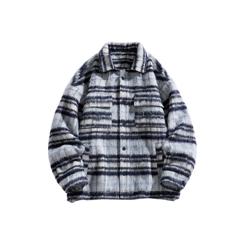 VniVerseVClub Jackets Coats Unisex Light Blue-10