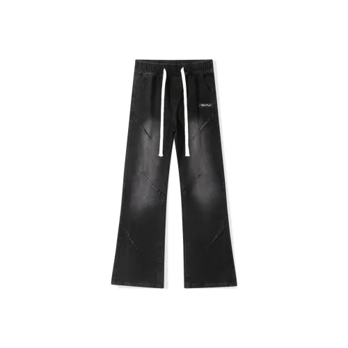 7 SEVFUN Casual Pants Unisex Black