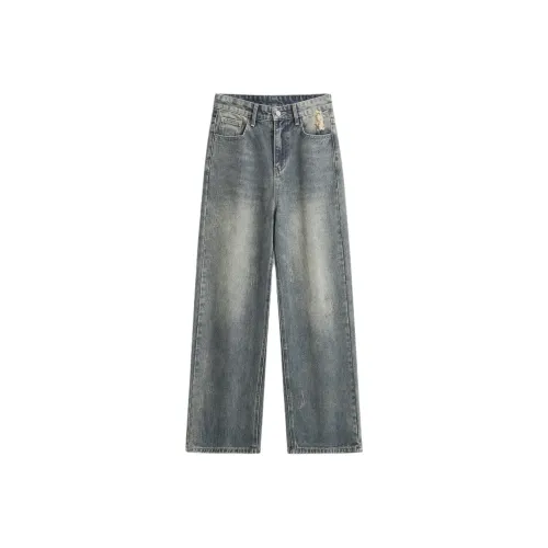 BOTH PLAY Jeans Unisex Vintage Blue