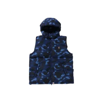 A BATHING APE Color Camo Down Vest