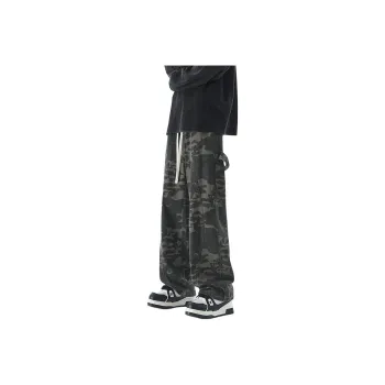 Menglaini Jeans Unisex Camouflage